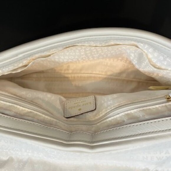 Kate Spade Daniella leather shoulder bag, color: Cement - Picture 10 of 12